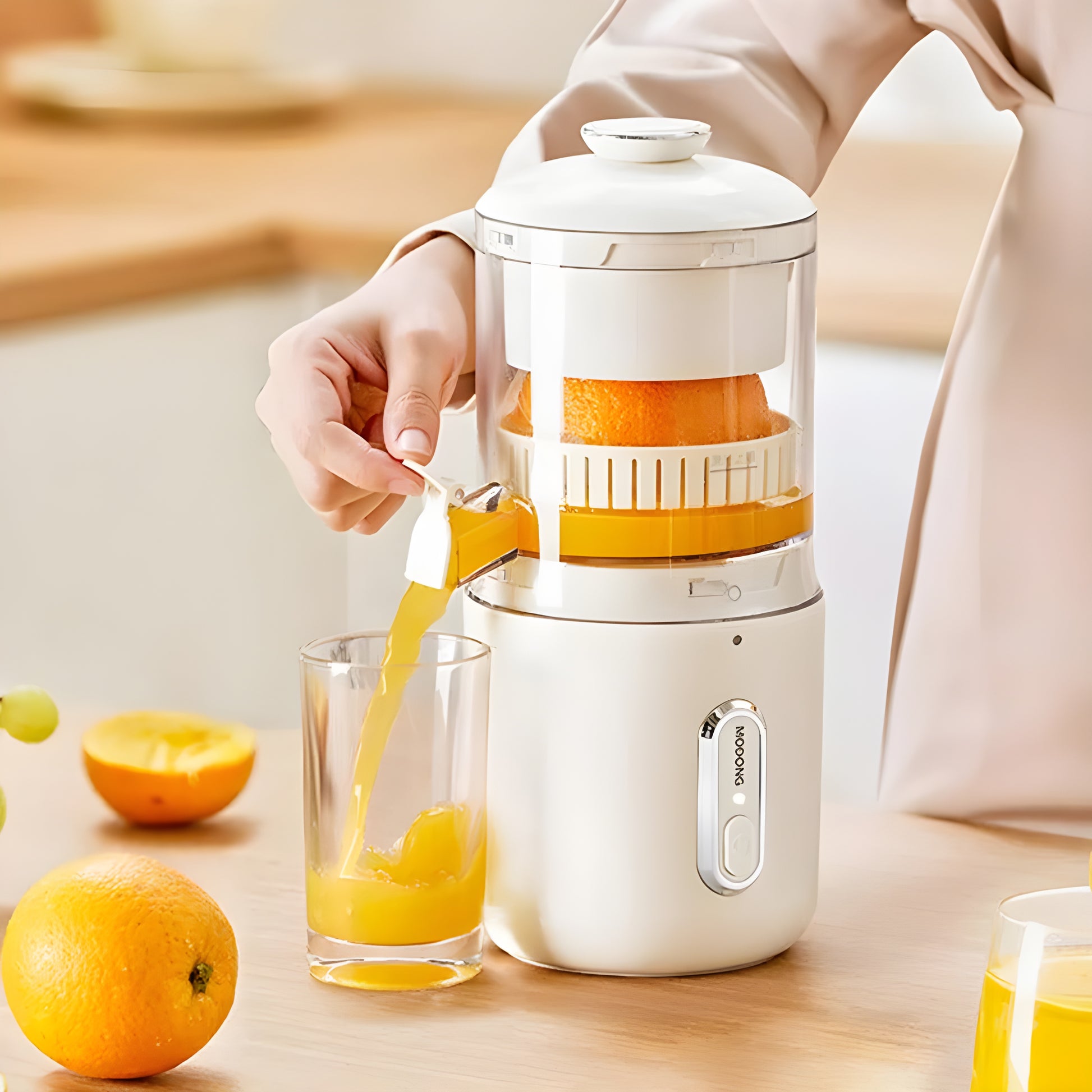 Compact Portable Fruit Juicer - Fresh Juice Anytime - Chopeas