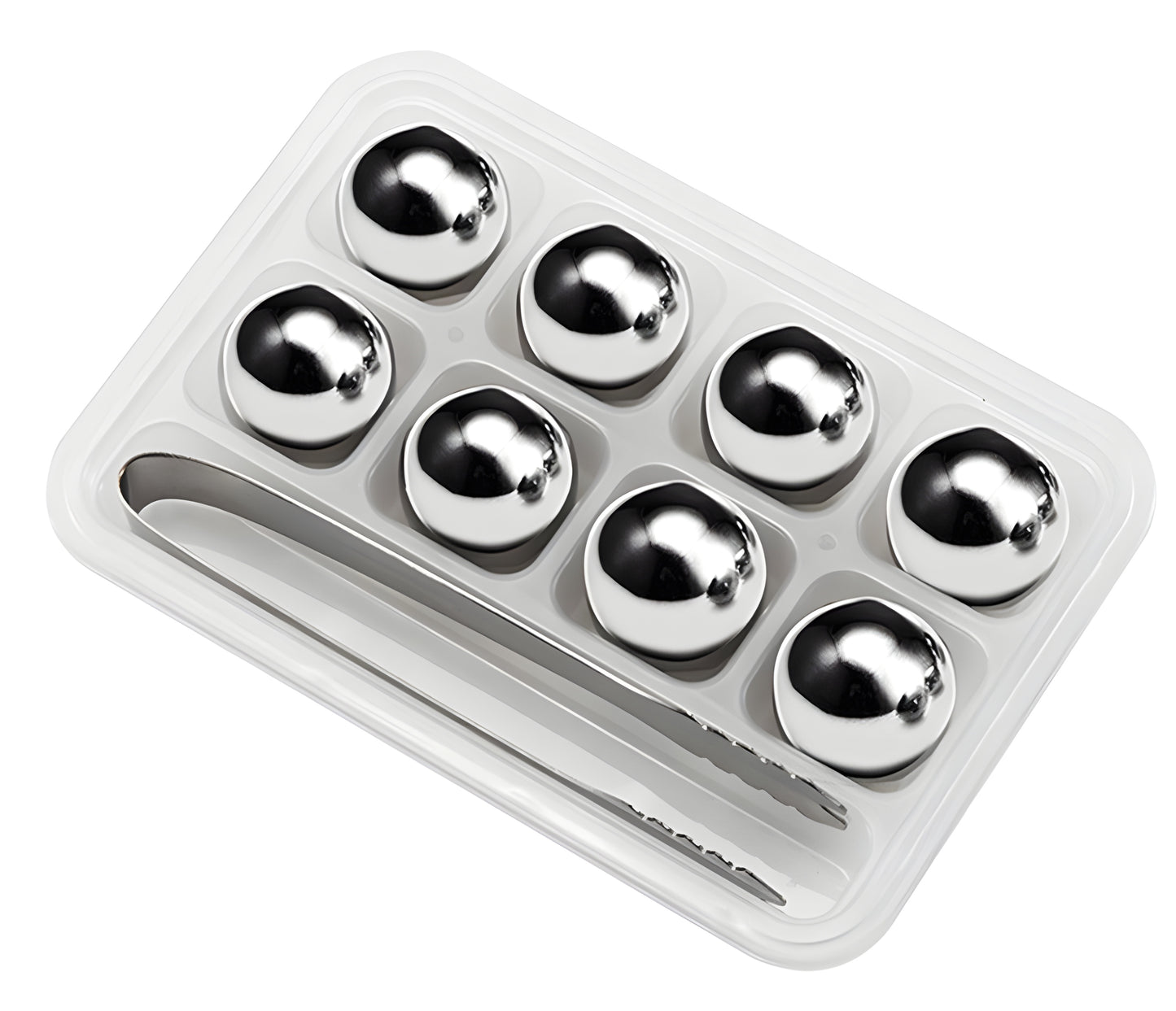 Stainless Steel Reusable Ice Cubes - ChillMaster - Chopeas