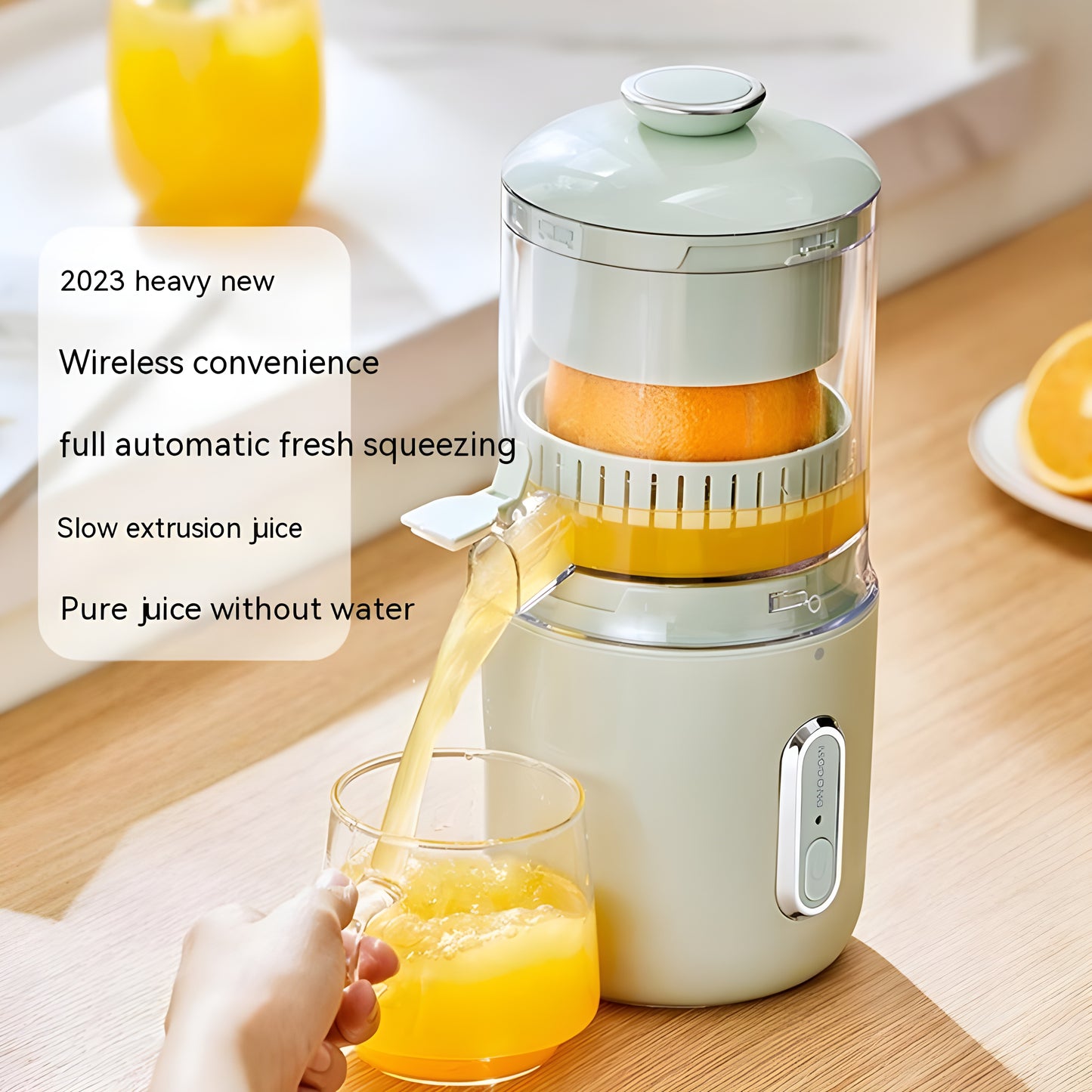 Compact Portable Fruit Juicer - Fresh Juice Anytime - Chopeas